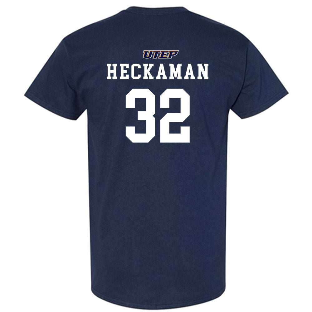 UTEP - NCAA Football : Kheagian Heckaman - Short Sleeve T-Shirt