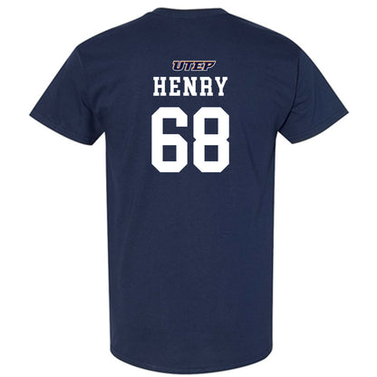 UTEP - NCAA Football : Zuri Henry - Shersey Short Sleeve T-Shirt