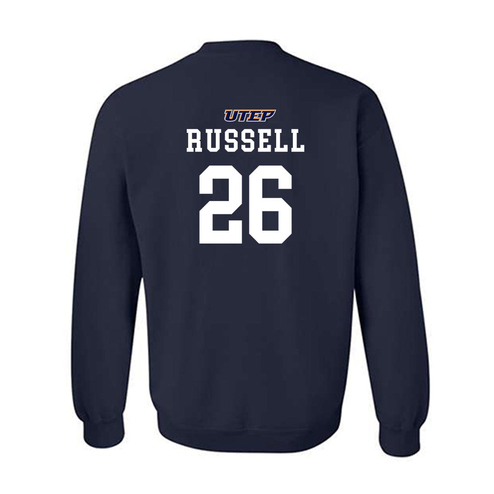 UTEP - NCAA Football : Lantz Russell - Shersey Sweatshirt