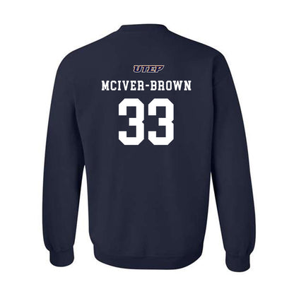 UTEP - NCAA Football : Dresden McIver-Brown Shersey Sweatshirt