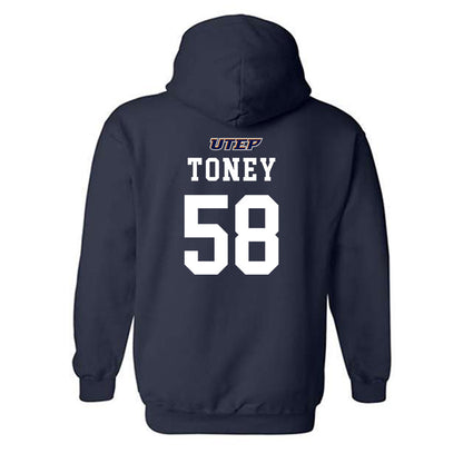 UTEP - NCAA Football : Jaquan Toney - Shersey Hooded Sweatshirt