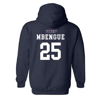 UTEP - NCAA Men's Basketball : Babacar Mbengue - Hooded Sweatshirt Classic Shersey