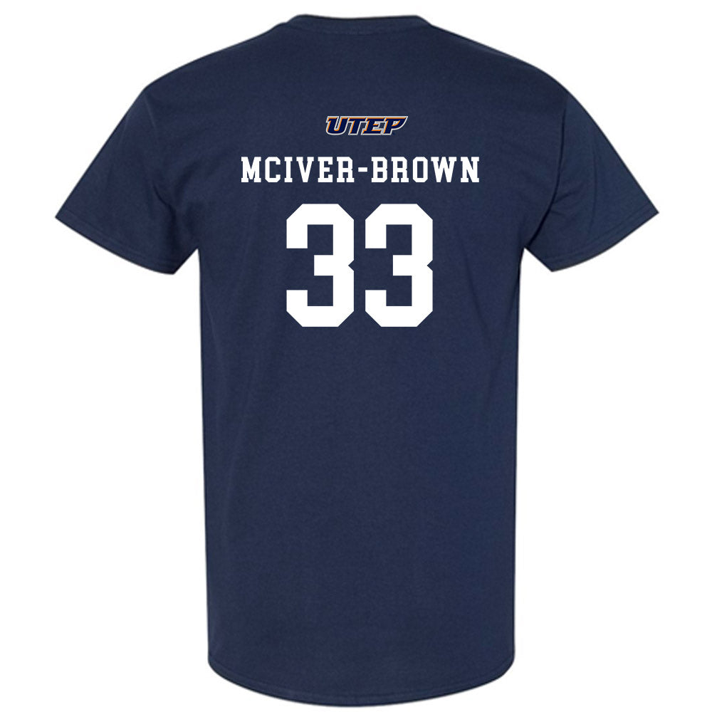 UTEP - NCAA Football : Dresden McIver-Brown Shersey T-Shirt