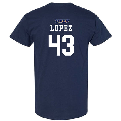 UTEP - NCAA Football : Julian Lopez Shersey T-Shirt