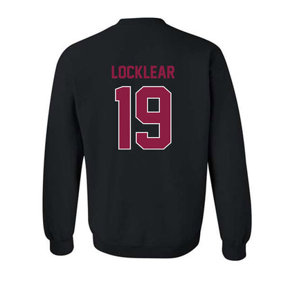 Virginia Tech - NCAA Football : Ben Locklear - Crewneck Sweatshirt Sports Shersey