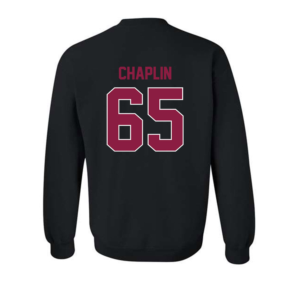 Virginia Tech - NCAA Football : Xavier Chaplin - Crewneck Sweatshirt Sports Shersey