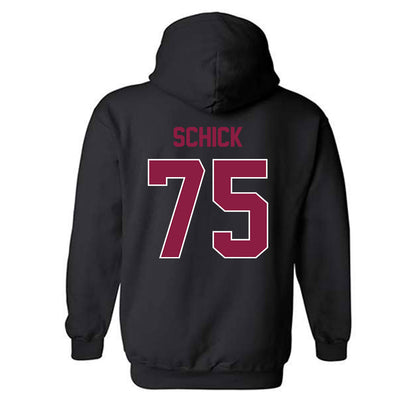 Virginia Tech - NCAA Football : Bob Schick - Hooded Sweatshirt Sports Shersey