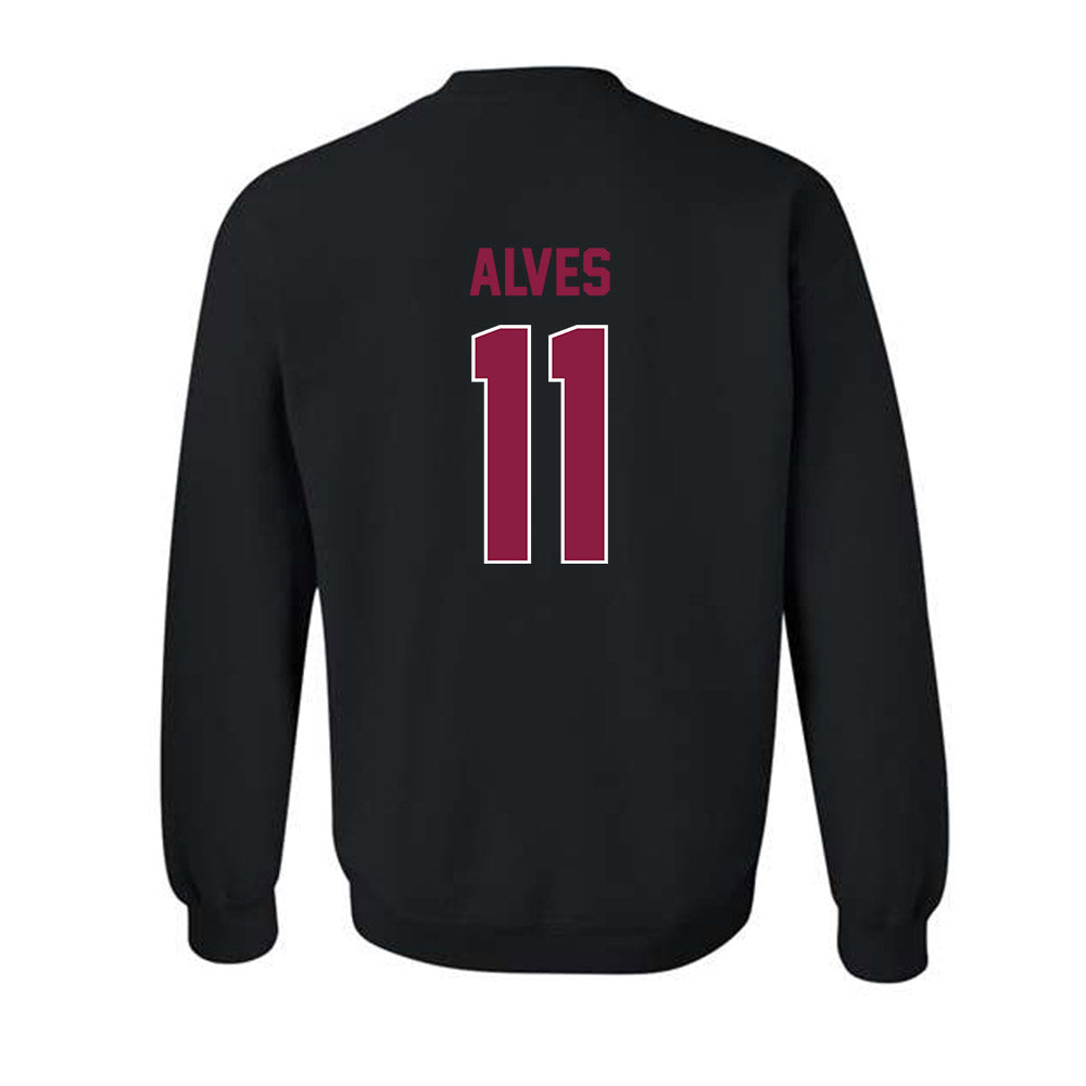 Virginia Tech - NCAA Football : Devin Alves - Crewneck Sweatshirt Sports Shersey