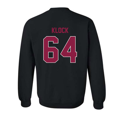 Virginia Tech - NCAA Football : Elijah Klock - Crewneck Sweatshirt Sports Shersey