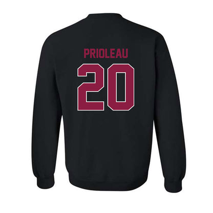 Virginia Tech - NCAA Football : PJ Prioleau - Crewneck Sweatshirt Sports Shersey