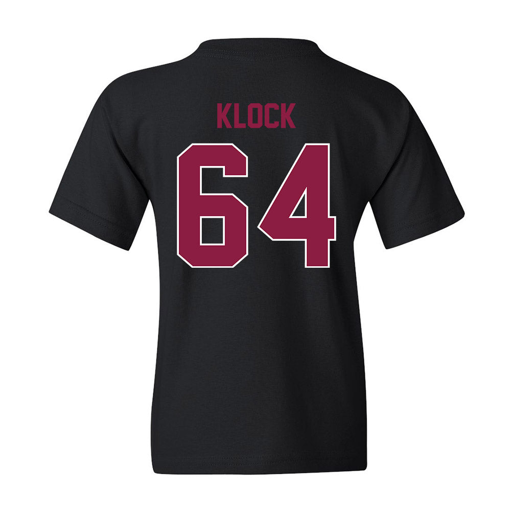 Virginia Tech - NCAA Football : Elijah Klock - Youth T-Shirt Sports Shersey