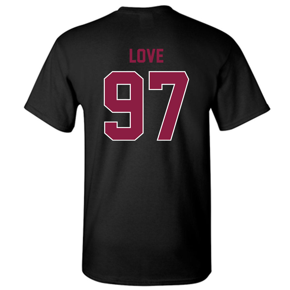 Virginia Tech - NCAA Football : John Love - T-Shirt Sports Shersey