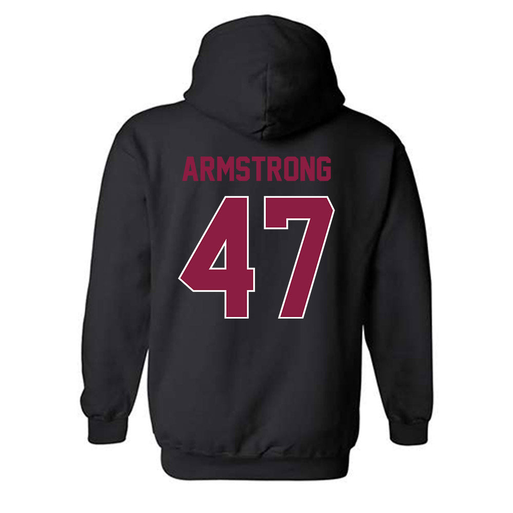 Virginia Tech - NCAA Football : Griffin Armstrong - Hooded Sweatshirt Sports Shersey