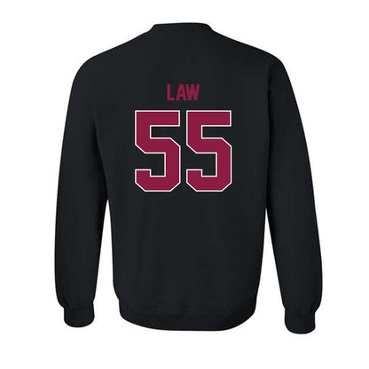 Virginia Tech - NCAA Football : Lemar Law - Crewneck Sweatshirt Sports Shersey