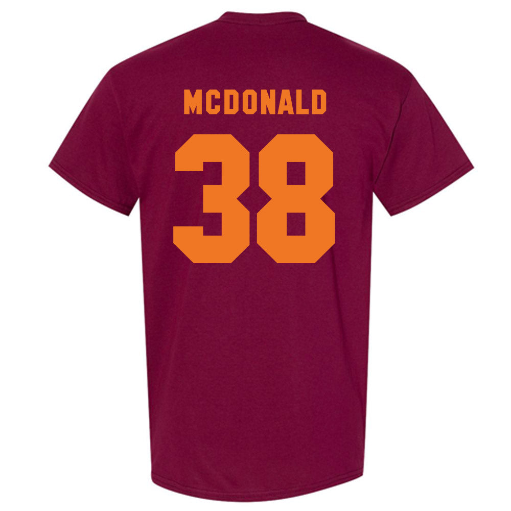 Virginia Tech - NCAA Football : Jayden McDonald - T-Shirt Generic Shersey