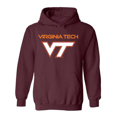 Virginia Tech - NCAA Men's Tennis : Jordan Chrysostom Hooded Sweatshirt