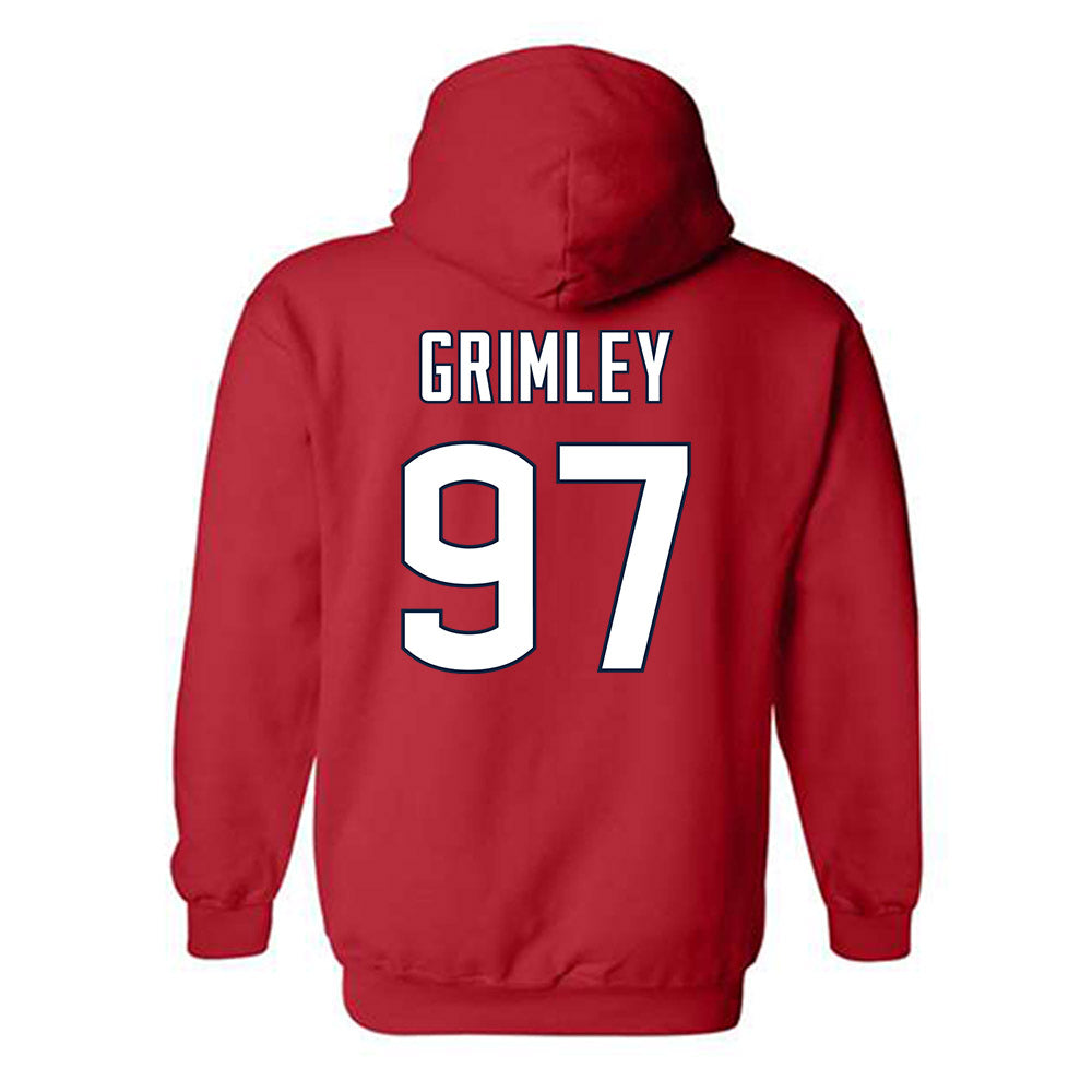 UConn - NCAA Women's Ice Hockey : Riley Grimley Hooded Sweatshirt