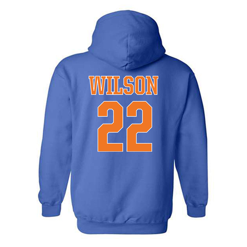 Texas Arlington - NCAA Men's Basketball : Shemar Wilson - Hooded Sweatshirt Sports Shersey