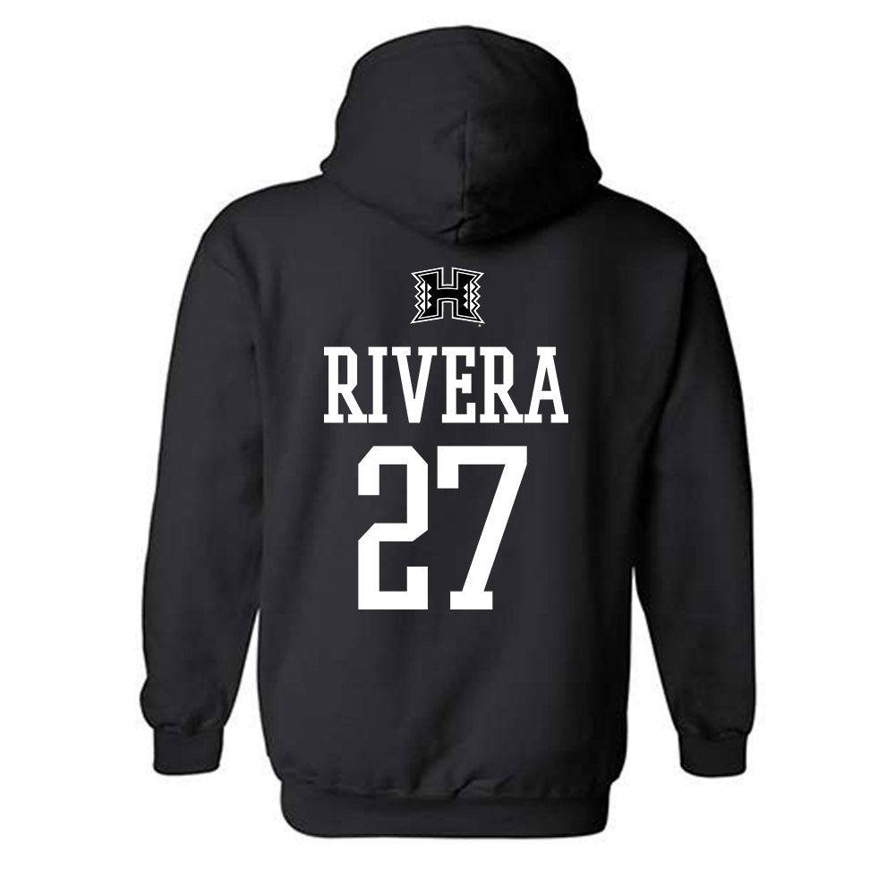 Hawaii - NCAA Baseball : Bronson Rivera - Hooded Sweatshirt Classic Shersey