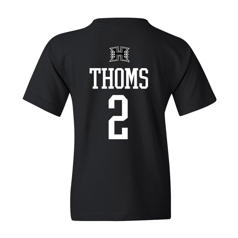 Hawaii - NCAA Women's Basketball : Ashley Thoms - Youth T-Shirt Classic Shersey