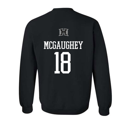 Hawaii - NCAA Softball : Jamie Mcgaughey - Crewneck Sweatshirt Classic Shersey