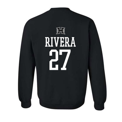 Hawaii - NCAA Baseball : Bronson Rivera - Crewneck Sweatshirt Classic Shersey