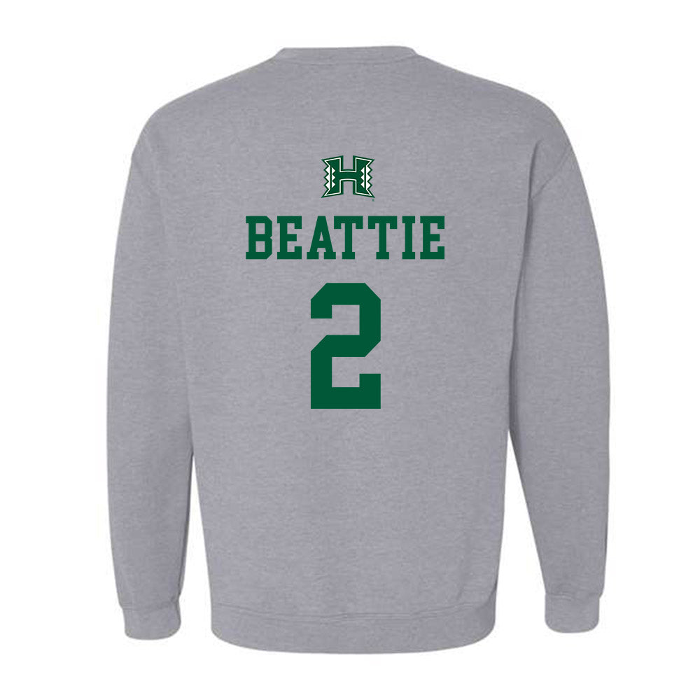 Hawaii - NCAA Men's Basketball : Thomas Beattie - Crewneck Sweatshirt Classic Shersey