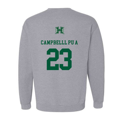 Hawaii - NCAA Softball : Key-annah Campbelll Pu'a - Crewneck Sweatshirt Classic Shersey