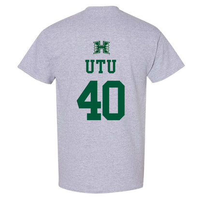 Hawaii - NCAA Football : DJ Utu T-Shirt