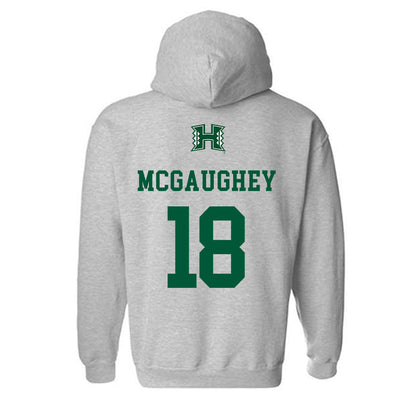 Hawaii - NCAA Softball : Jamie Mcgaughey - Hooded Sweatshirt Classic Shersey