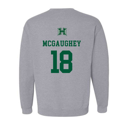 Hawaii - NCAA Softball : Jamie Mcgaughey - Crewneck Sweatshirt Classic Shersey