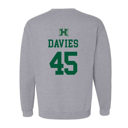 Hawaii - NCAA Women's Basketball : Olivia Davies - Crewneck Sweatshirt Classic Shersey