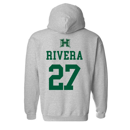 Hawaii - NCAA Baseball : Bronson Rivera - Hooded Sweatshirt Classic Shersey