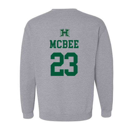 Hawaii - NCAA Women's Basketball : MeiLani McBee - Crewneck Sweatshirt Classic Shersey