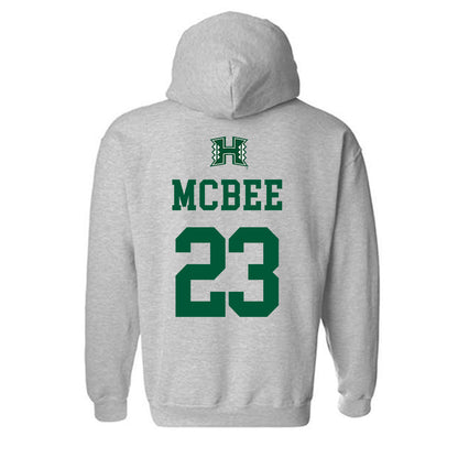 Hawaii - NCAA Women's Basketball : MeiLani McBee - Hooded Sweatshirt Classic Shersey