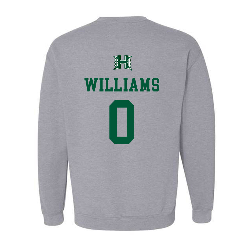 Hawaii - NCAA Men's Basketball : Kody Williams - Crewneck Sweatshirt Classic Shersey