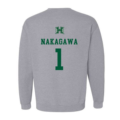 Hawaii - NCAA Softball : Alyssa Nakagawa - Crewneck Sweatshirt Classic Shersey