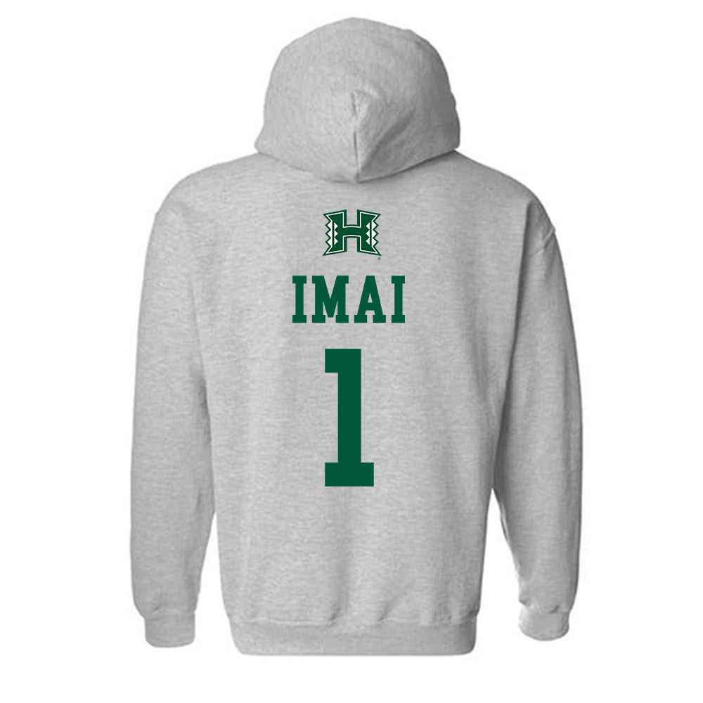 Hawaii - NCAA Women's Basketball : Kelsie Imai - Hooded Sweatshirt Classic Shersey