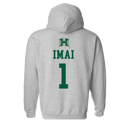 Hawaii - NCAA Women's Basketball : Kelsie Imai - Hooded Sweatshirt Classic Shersey