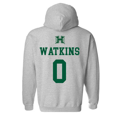 Hawaii - NCAA Women's Basketball : Avery Watkins - Hooded Sweatshirt Classic Shersey