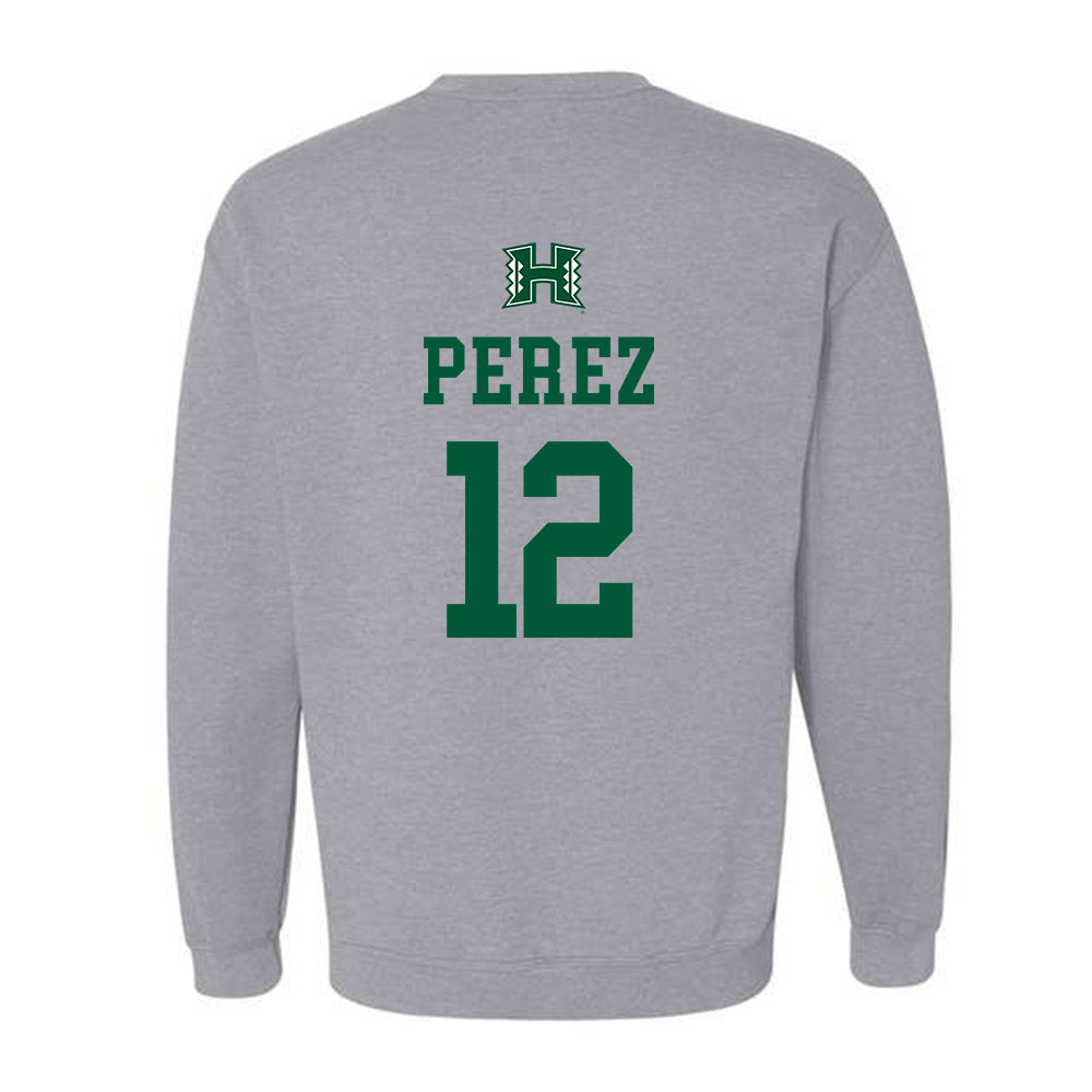 Hawaii - NCAA Women's Basketball : Imani Perez - Crewneck Sweatshirt Classic Shersey