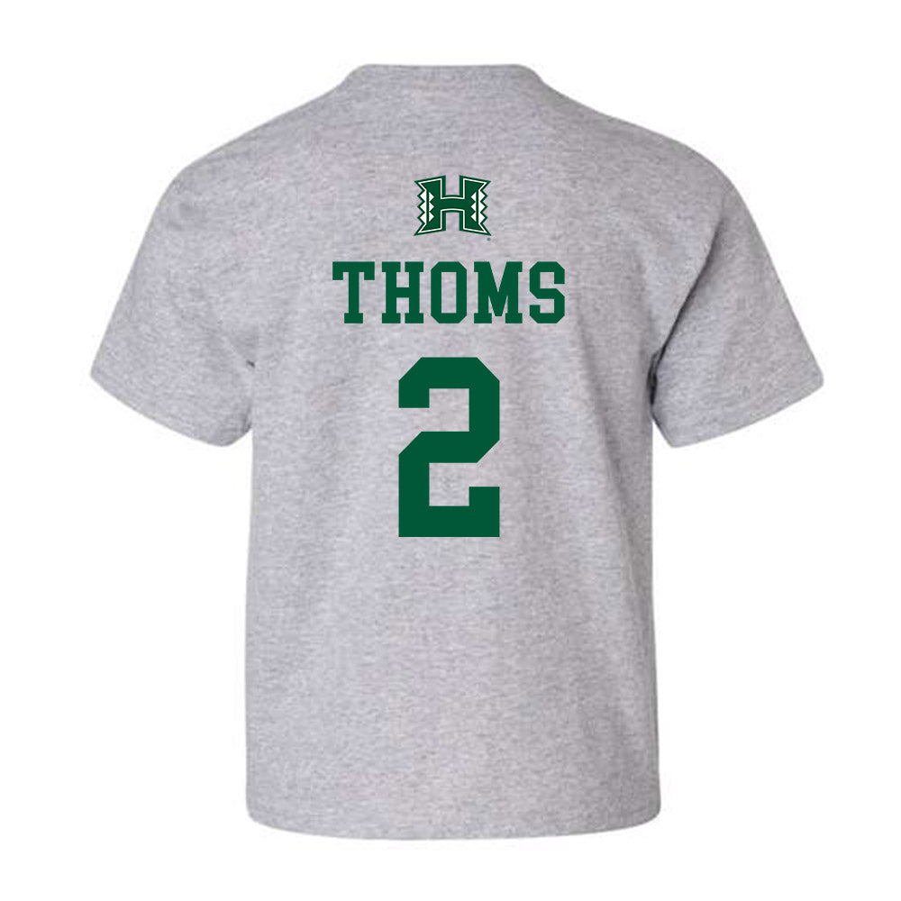 Hawaii - NCAA Women's Basketball : Ashley Thoms - Youth T-Shirt Classic Shersey