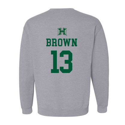 Hawaii - NCAA Football : Caleb Brown - Sweatshirt