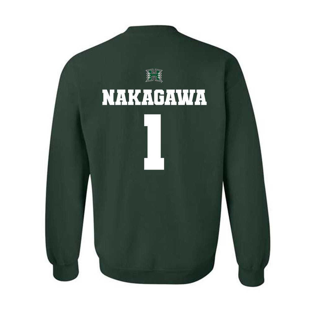 Hawaii - NCAA Softball : Alyssa Nakagawa - Crewneck Sweatshirt Classic Shersey