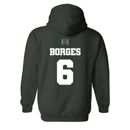 Hawaii - NCAA Softball : Chloe Borges - Hooded Sweatshirt Classic Shersey