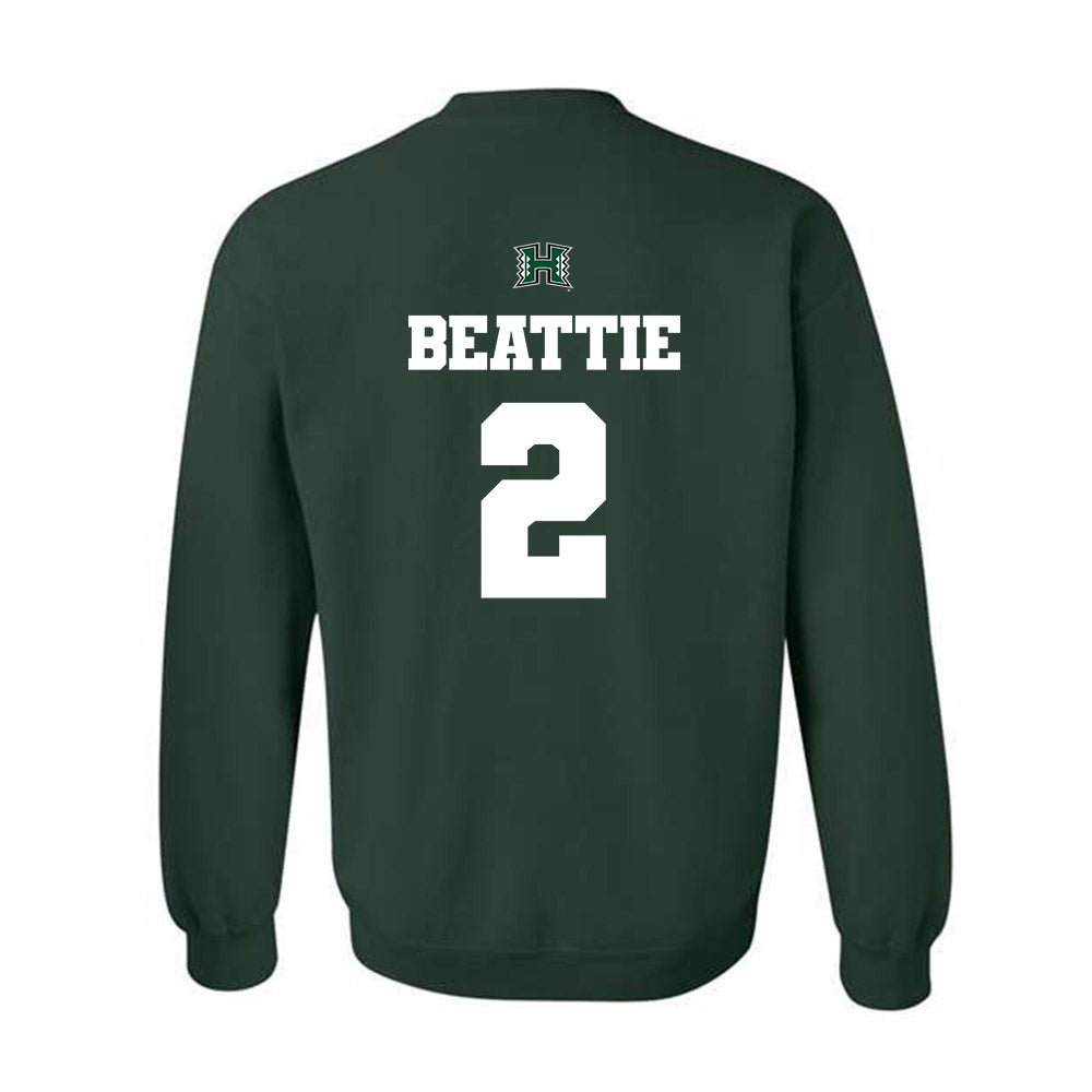 Hawaii - NCAA Men's Basketball : Thomas Beattie - Crewneck Sweatshirt Classic Shersey