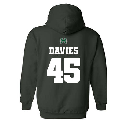 Hawaii - NCAA Women's Basketball : Olivia Davies - Hooded Sweatshirt Classic Shersey