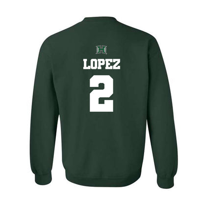 Hawaii - NCAA Softball : Brianna Lopez - Crewneck Sweatshirt Classic Shersey