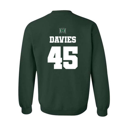 Hawaii - NCAA Women's Basketball : Olivia Davies - Crewneck Sweatshirt Classic Shersey