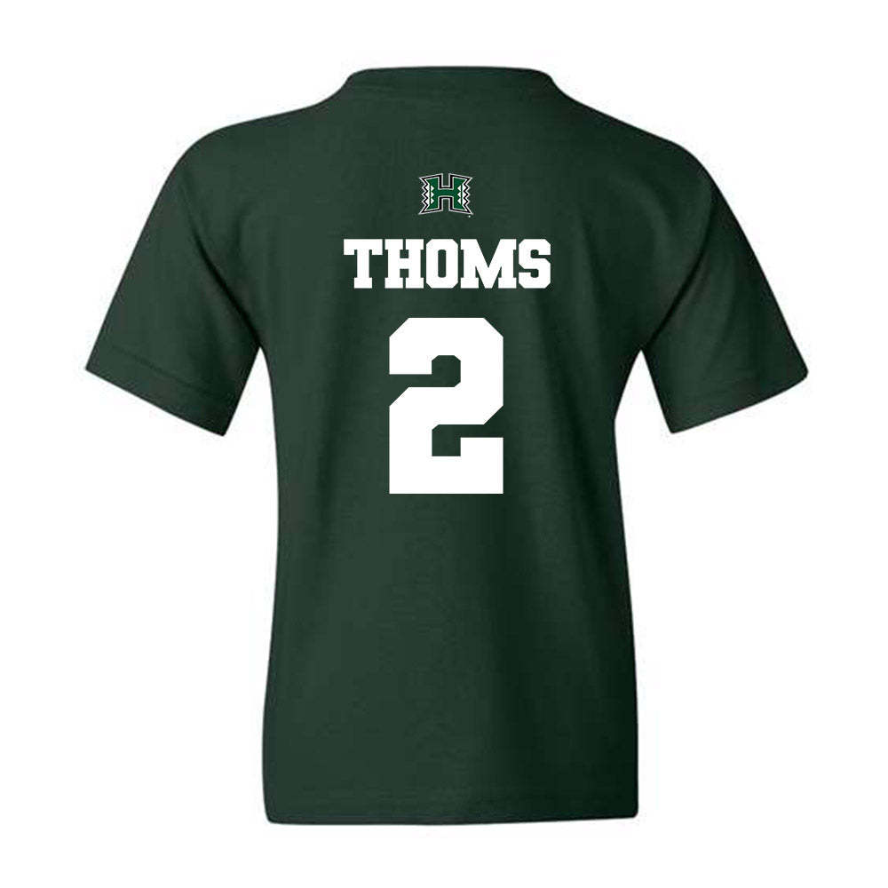 Hawaii - NCAA Women's Basketball : Ashley Thoms - Youth T-Shirt Classic Shersey